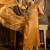 Floral Embroidered Thread Work Liva Straight Kurta with Trouser & Dupatta
