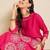 Women Ethnic Motifs Embroidered Regular Thread Work Kurta with Trousers