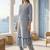Women Printed Regular Pure Cotton Kurta with Trousers