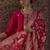 Ethnic Motifs Embroidered Straight Kurta With Trousers & Dupatta