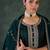 Women Ethnic Motifs Regular Sequinned Kurta with Trousers & With Dupatta