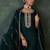 Women Ethnic Motifs Regular Sequinned Kurta with Trousers & With Dupatta