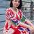 Women Ethnic Motifs Printed Regular Cotton Kurta with Trousers