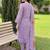 Women Floral Embroidered Regular Thread Work Kurta with Trousers & With Dupatta
