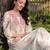 Women Ethnic Motifs Printed Regular Mirror Work  Cotton Kurta with Trousers