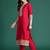 Ethnic Motifs Embroidered Kurta with Trousers & With Dupatta