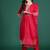 Ethnic Motifs Embroidered Kurta with Trousers & With Dupatta
