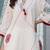 Floral Embroidered Mirror Work Tie-Up Neck  Cotton A-Line Kurta With Trousers