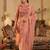 Floral Embroidered Thread Work Kurta with Trouser & With Dupatta