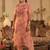 Floral Embroidered Thread Work Kurta with Trouser & With Dupatta