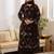 Women Floral Embroidered Regular Thread Work  Cotton Kurta with Trousers & With Dupatta