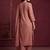 Women Embroidered Regular Sequinned Kurta with Trousers & With Dupatta