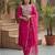 Women Ethnic Motifs Embroidered Kurta with Trousers & Dupatta