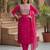 Women Ethnic Motifs Embroidered Kurta with Trousers & Dupatta