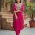 Women Ethnic Motifs Embroidered Kurta with Trousers & Dupatta