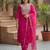 Women Ethnic Motifs Embroidered Kurta with Trousers & Dupatta