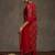Bandhani Printed Straight Sequinned Work Kurta With Trousers & Dupatta