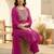 Women Ethnic Motifs Printed Regular Kurta with Trousers & With Dupatta