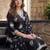 Women Floral Printed Regular Sequinned  Cotton Kurta with Trousers & With Dupatta