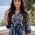 Women Floral Printed Empire  Cotton Kurti with Trousers
