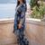 Women Floral Printed Empire  Cotton Kurti with Trousers