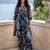 Women Floral Printed Empire  Cotton Kurti with Trousers