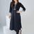Women Regular Thread Work Kurta with Trousers