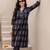 Women Printed Regular Kurta with Trousers