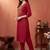 Women Ethnic Motifs Embroidered Regular Thread Work  Cotton Kurta with Trousers