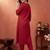 Women Ethnic Motifs Embroidered Regular Thread Work  Cotton Kurta with Trousers