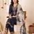 Women Ethnic Motifs Embroidered Regular Thread Work Kurta with Patiala & With Dupatta