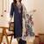 Women Ethnic Motifs Embroidered Regular Thread Work Kurta with Patiala & With Dupatta