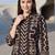 Women Printed Regular  Cotton Kurta with Trousers