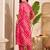 Women Leheriya Printed Regular Kurta with Trousers