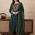 Women Floral Embroidered Regular Thread Work Kurta with Trousers & With Dupatta