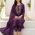 Women Ethnic Motifs Regular Thread Work Kurta with Trousers & With Dupatta