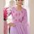 Women Floral Printed Tiered  Cotton Kurta with Trousers & With Dupatta
