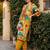 Women Ethnic Motifs Printed Regular  Cotton Kurta with Trousers