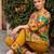 Women Ethnic Motifs Printed Regular  Cotton Kurta with Trousers