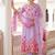 Women Floral Printed Panelled  Cotton Kurta with Trousers & With Dupatta