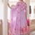 Women Floral Printed Panelled  Cotton Kurta with Trousers & With Dupatta