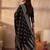 Women Embroidered  Cotton Kurta With Trousers & Dupatta Kurta Sets