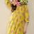 Women Floral Printed Pleated  Cotton Kurta with Trousers