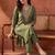 Women Ethnic Motifs Embroidered Regular Thread Work Kurta with Trousers