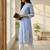 Women Printed Regular Linen Kurta with Trousers & With Dupatta