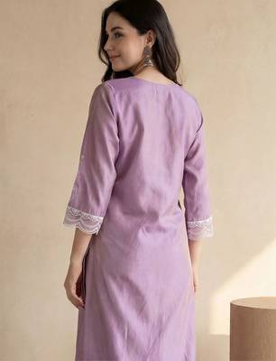 Women Floral Embroidered Regular Thread Work Kurta with Trousers & With Dupatta 6