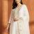 Women Floral Embroidered Regular Thread Work  Cotton Kurta with Trousers & With Dupatta