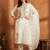 Women Floral Embroidered Regular Thread Work  Cotton Kurta with Trousers & With Dupatta