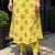 Women Floral Printed Regular  Cotton Kurta With Trousers