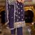 Ethnic Motifs Embroidered Zari Organza Straight Kurta & Trousers With Dupatta